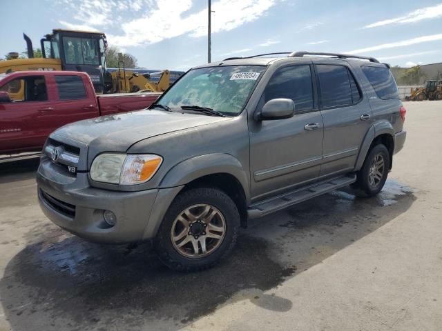 5TDBT48A06S276138 - 2006 TOYOTA SEQUOIA LIMITED GRAY photo 1