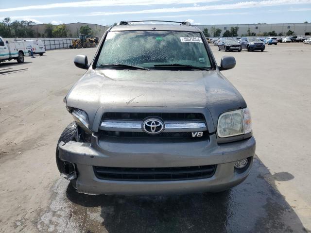 5TDBT48A06S276138 - 2006 TOYOTA SEQUOIA LIMITED GRAY photo 5