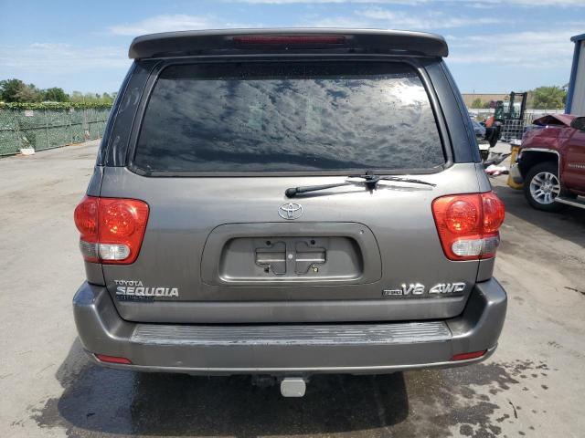 5TDBT48A06S276138 - 2006 TOYOTA SEQUOIA LIMITED GRAY photo 6