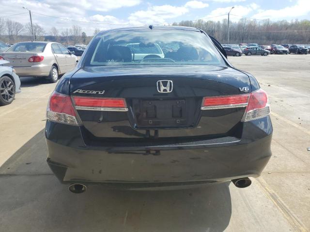 1HGCP3F81BA016181 - 2011 HONDA ACCORD EXL BLACK photo 6