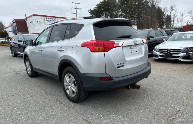 2T3BFREV8FW244306 - 2015 TOYOTA RAV4 LE SILVER photo 3