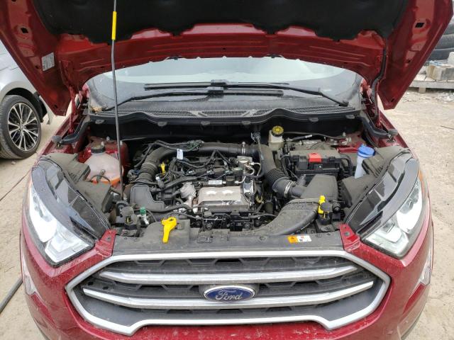 MAJ3S2GE6MC453635 - 2021 FORD ECOSPORT SE Qırmızı foto 12