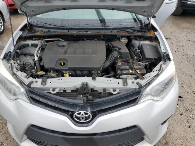 2T1BURHE4EC192148 - 2014 TOYOTA COROLLA L SILVER photo 11