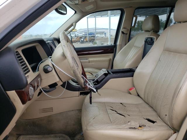 5LMEU68H35ZJ33340 - 2005 LINCOLN AVIATOR 奶油色 照片 7