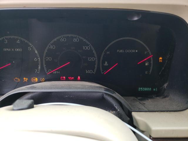 5LMEU68H35ZJ33340 - 2005 LINCOLN AVIATOR 奶油色 照片 9