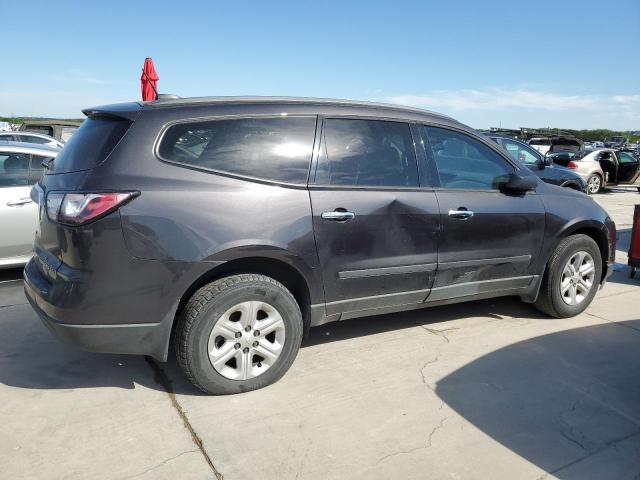 1GNKRFKD0GJ300411 - 2016 CHEVROLET TRAVERSE LS BLACK photo 3