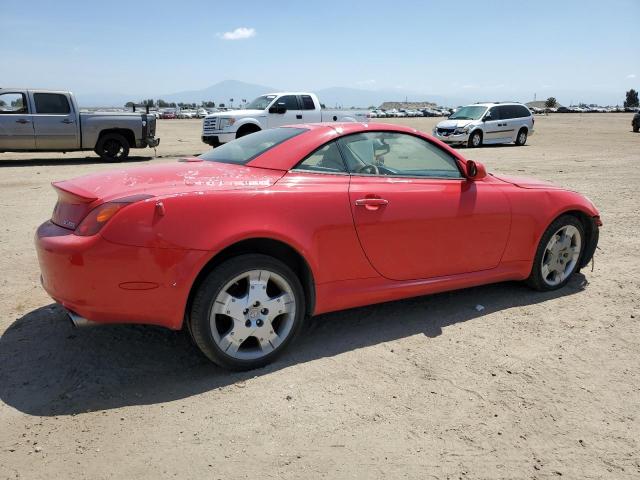 JTHFN48Y450067641 - 2005 LEXUS SC 430 RED photo 3