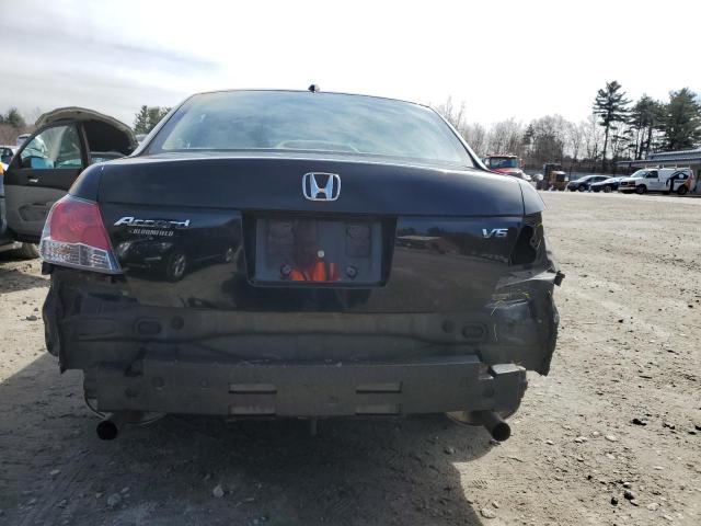 1HGCP36888A007728 - 2008 HONDA ACCORD EXL BLACK photo 6