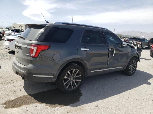 1FM5K8HTXJGC87073 - 2018 FORD EXPLORER PLATINUM CHARCOAL photo 3