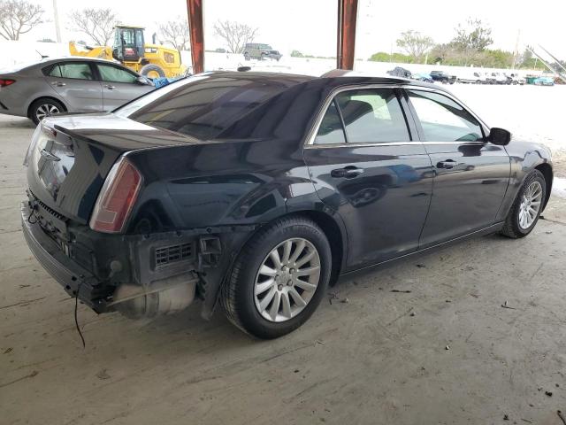 2C3CCAAG3DH630817 - 2013 CHRYSLER 300 BLACK photo 3