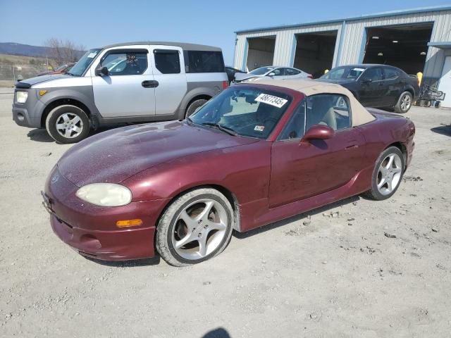 JM1NB353530301002 - 2003 MAZDA MX-5 MIATA BASE BURGUNDY photo 1