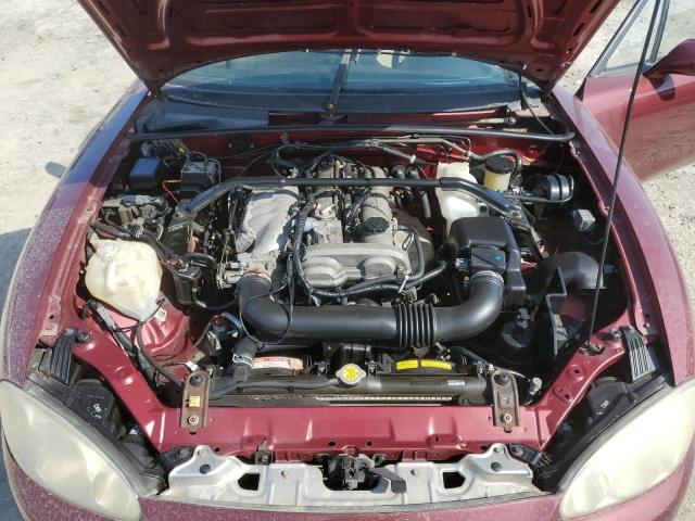 JM1NB353530301002 - 2003 MAZDA MX-5 MIATA BASE BURGUNDY photo 11