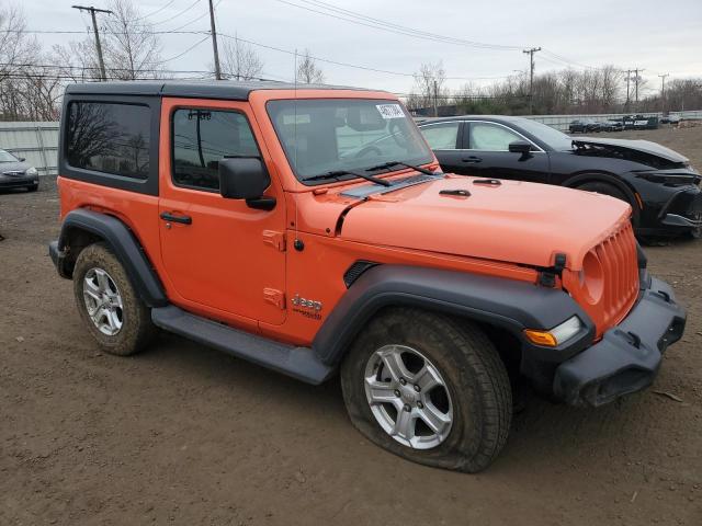 1C4GJXAG5JW204677 - 2018 JEEP WRANGLER SPORT ORANGE photo 4