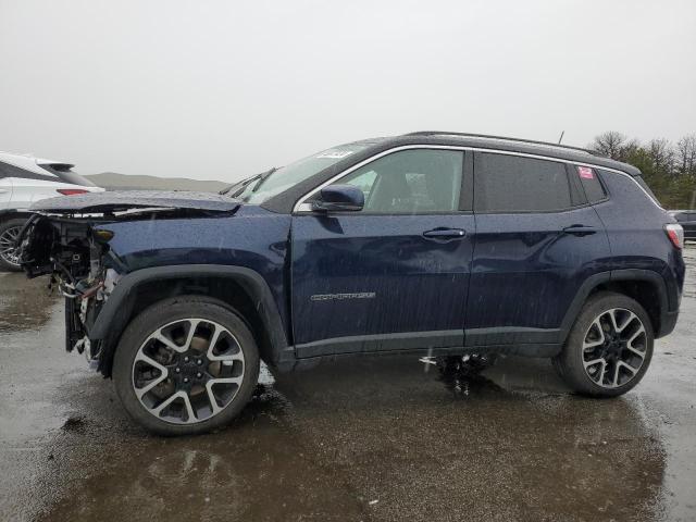 3C4NJDCB4JT200441 - 2018 JEEP COMPASS LIMITED BLUE photo 1