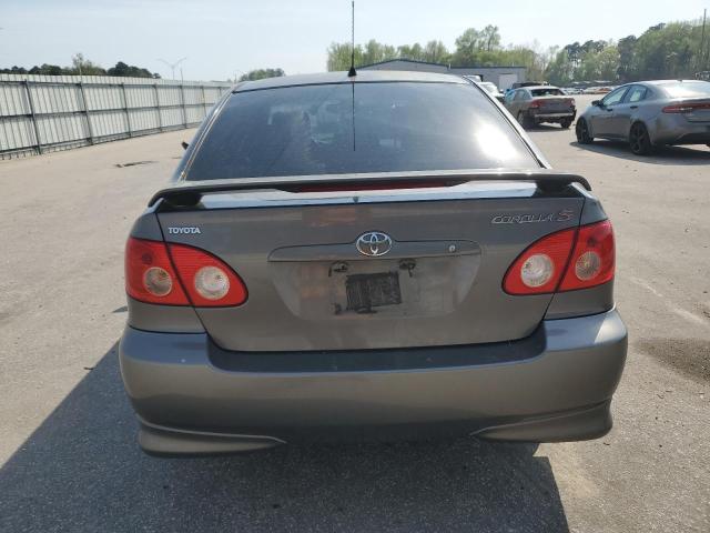 1NXBR32E25Z438619 - 2005 TOYOTA COROLLA CE GRAY photo 6