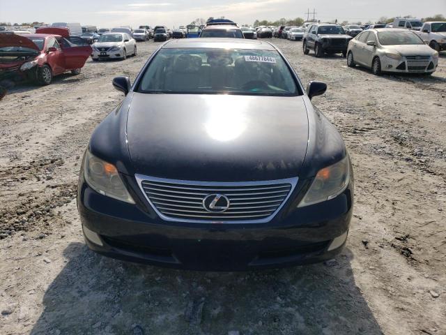 JTHBL46F675021269 - 2007 LEXUS LS 460 BLUE photo 5