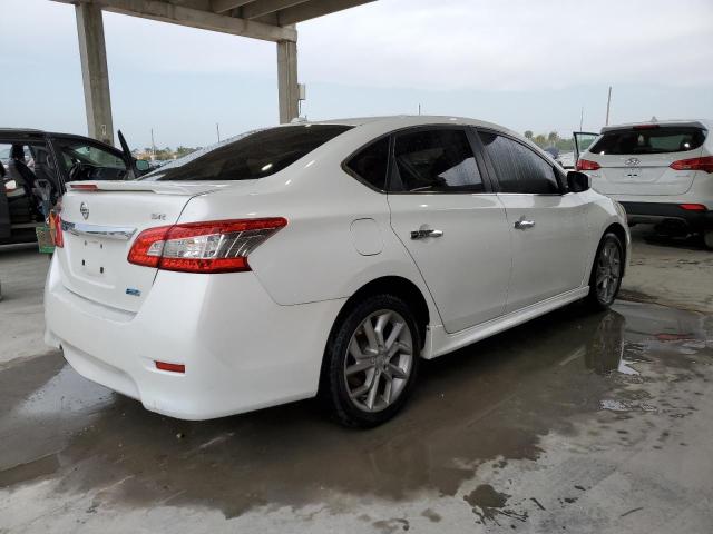 3N1AB7AP0DL751212 - 2013 NISSAN SENTRA S WHITE photo 3