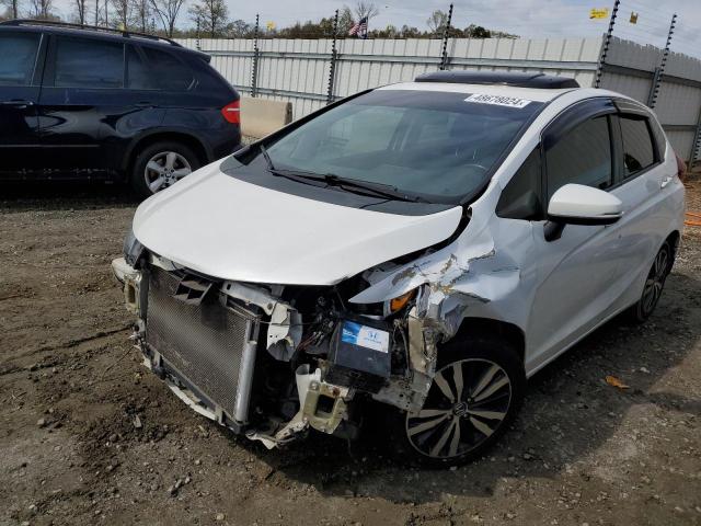 3HGGK5H86FM785731 - 2015 HONDA FIT EX WHITE photo 1