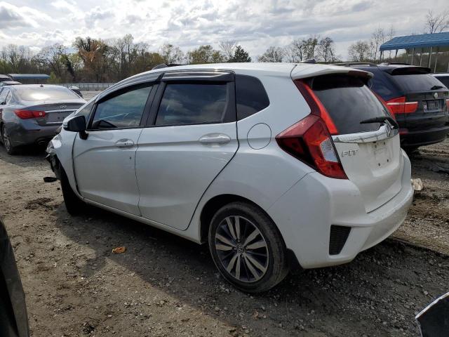 3HGGK5H86FM785731 - 2015 HONDA FIT EX WHITE photo 2