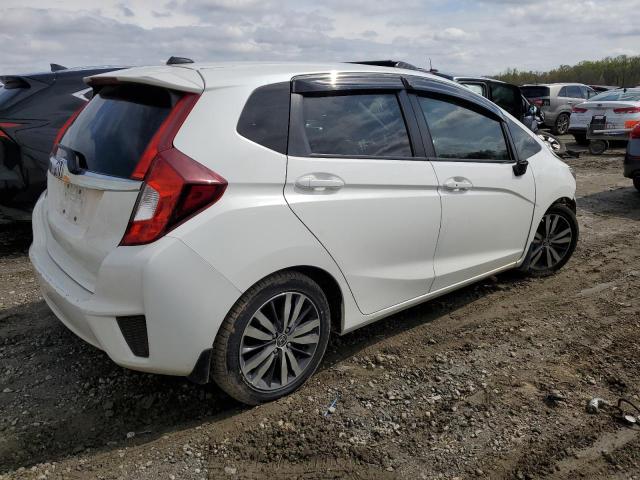 3HGGK5H86FM785731 - 2015 HONDA FIT EX WHITE photo 3