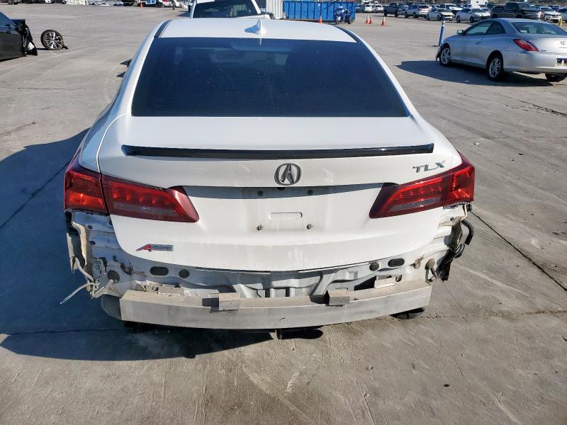 19UUB2F67JA000092 - 2018 ACURA TLX TECH+A თეთრი ფოტო 6