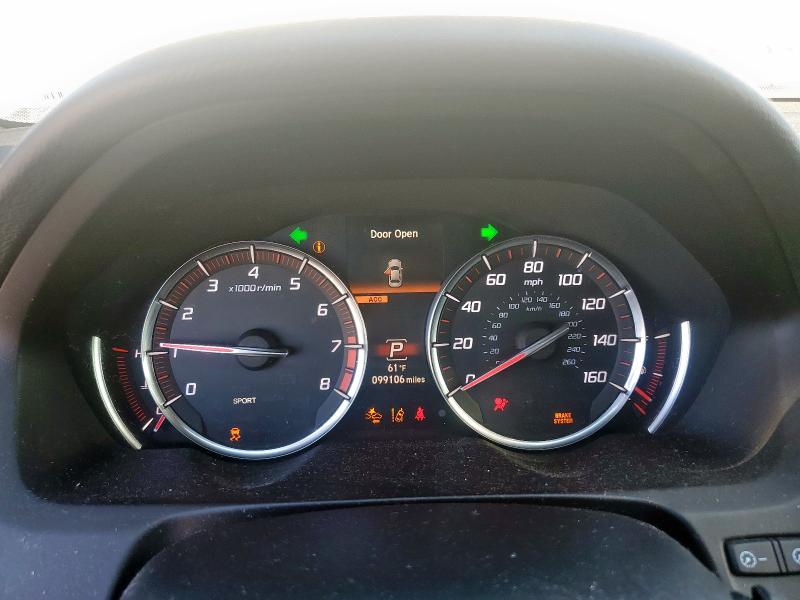 19UUB2F67JA000092 - 2018 ACURA TLX TECH+A თეთრი ფოტო 9