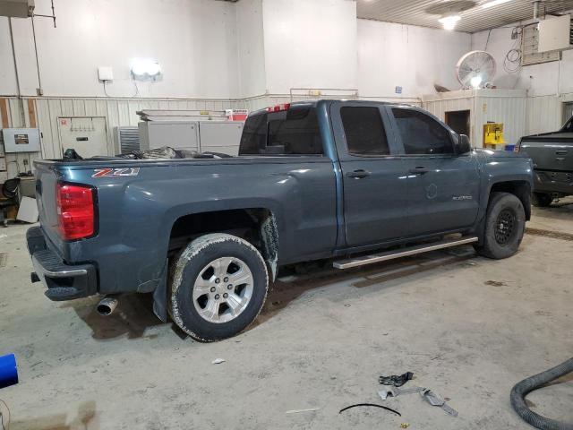 1GCVKREC2EZ100756 - 2014 CHEVROLET SILVERADO K1500 LT BLUE photo 3