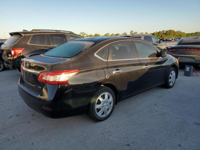 3N1AB7AP2EY333030 - 2014 NISSAN SENTRA S BLACK photo 3