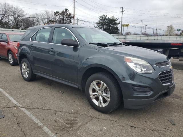 2GNALBEK0H1548511 - 2017 CHEVROLET EQUINOX LS GRAY photo 4