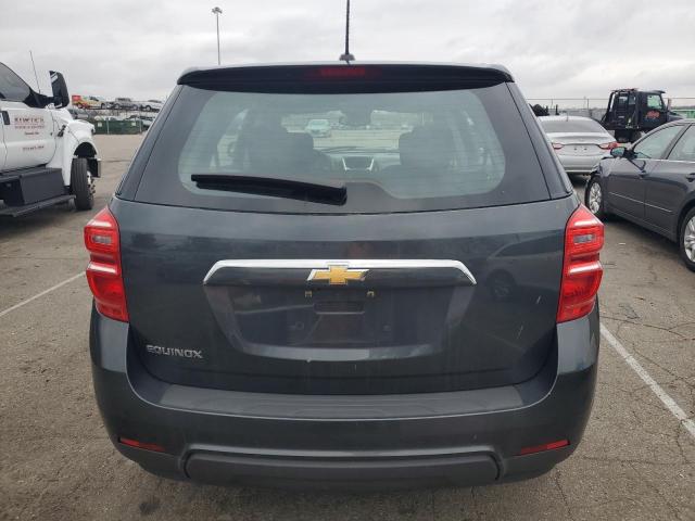 2GNALBEK0H1548511 - 2017 CHEVROLET EQUINOX LS GRAY photo 6