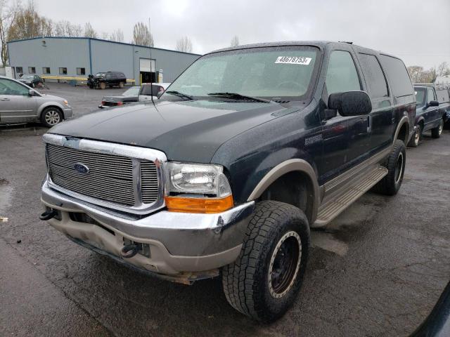 1FMNU43S0YEB16775 - 2000 FORD EXCURSION LIMITED BLUE photo 1