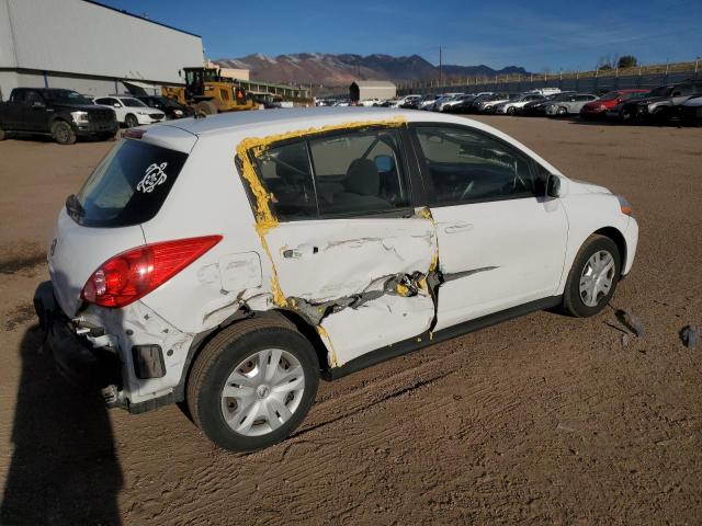 3N1BC1CP6CK239163 - 2012 NISSAN VERSA S WHITE photo 3