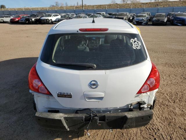 3N1BC1CP6CK239163 - 2012 NISSAN VERSA S WHITE photo 6