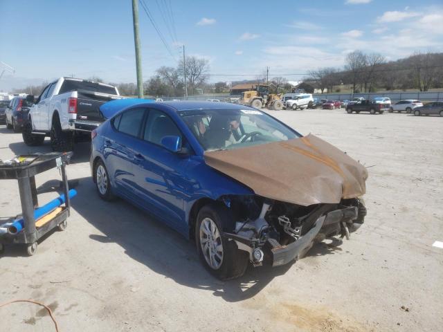 5NPD74LF0HH103602 - 2017 HYUNDAI ELANTRA SE BLUE photo 4