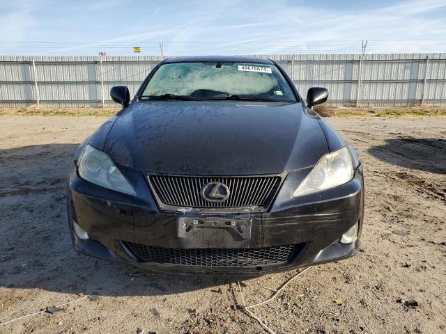 JTHBK262065016202 - 2006 LEXUS IS 250 BLACK photo 5