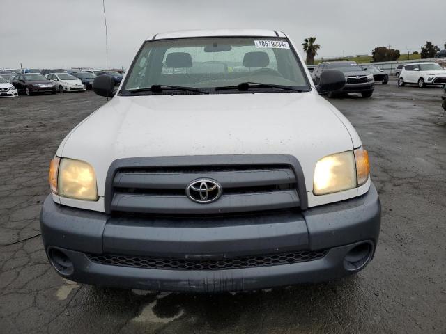 5TBJN32163S366844 - 2003 TOYOTA TUNDRA WHITE photo 5