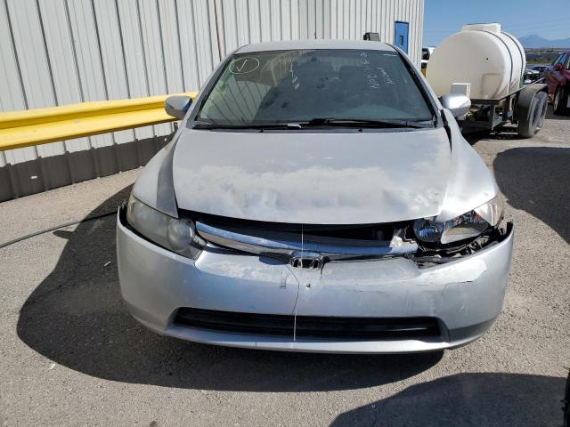 JHMFA36248S011597 - 2008 HONDA CIVIC HYBRID SILVER photo 5