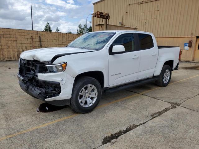 1GCGSCEN1M1210718 - 2021 CHEVROLET COLORADO LT WHITE photo 1