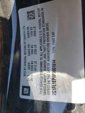 2G1FL1EP8F9801814 - 2015 CHEVROLET CAMARO ZL1 BLACK photo 13