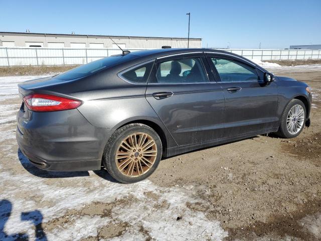 3FA6P0T96GR328605 - 2016 FORD FUSION SE GRAY photo 3