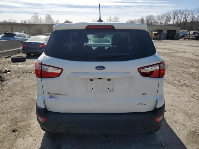 MAJ6S3GL5MC425343 - 2021 FORD ECOSPORT SE თეთრი ფოტო 6