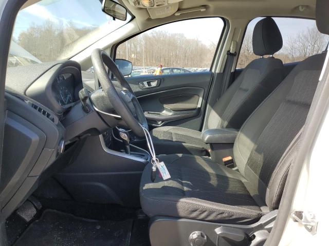 MAJ6S3GL5MC425343 - 2021 FORD ECOSPORT SE თეთრი ფოტო 7