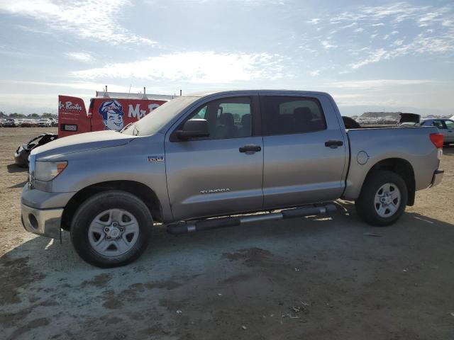 5TFEY5F17BX114860 - 2011 TOYOTA TUNDRA CREWMAX SR5 SILVER photo 1