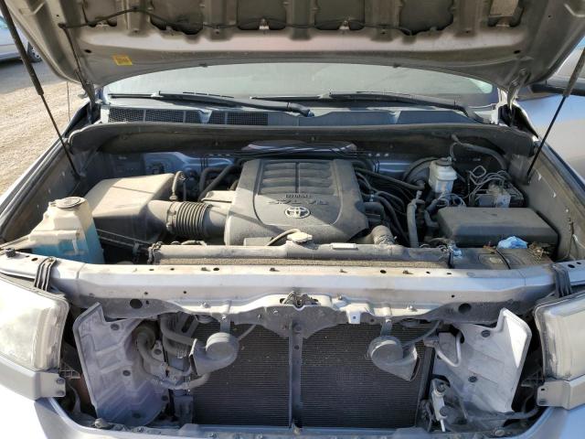 5TFEY5F17BX114860 - 2011 TOYOTA TUNDRA CREWMAX SR5 SILVER photo 11