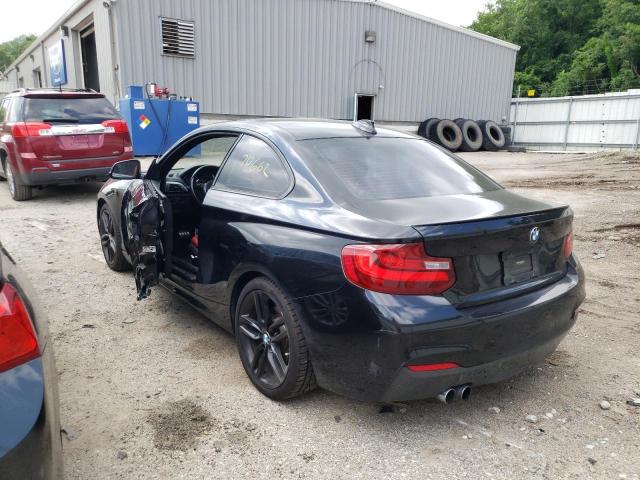 WBA2F9C33HV664726 - 2017 BMW 230I BLACK photo 3