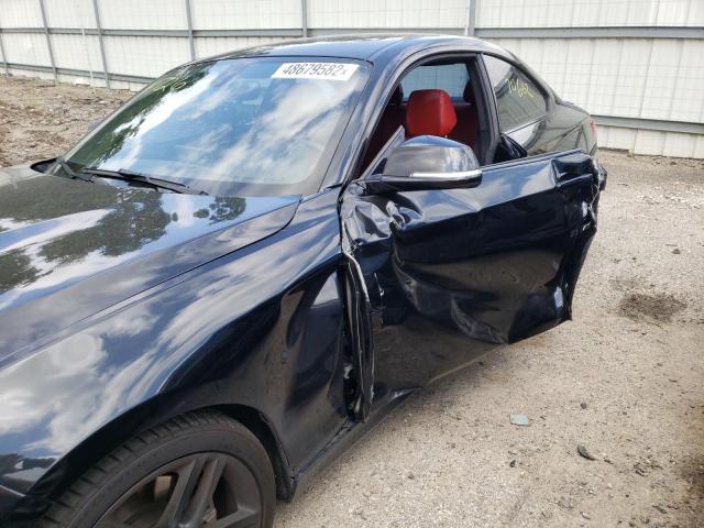 WBA2F9C33HV664726 - 2017 BMW 230I BLACK photo 9