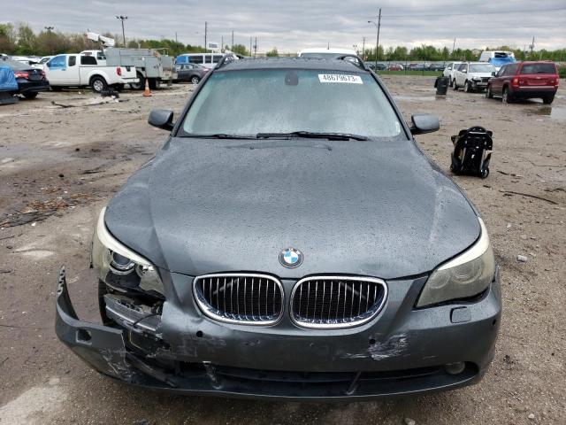 WBANN73576CN00622 - 2006 BMW 530 XIT GRAY photo 5