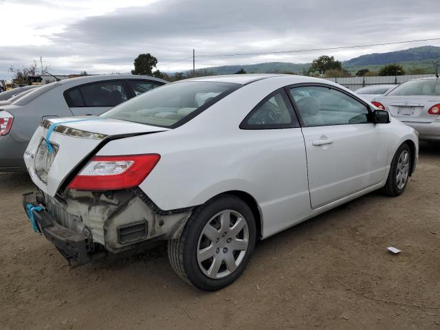 2HGFG12637H558901 - 2007 HONDA CIVIC LX WHITE photo 3