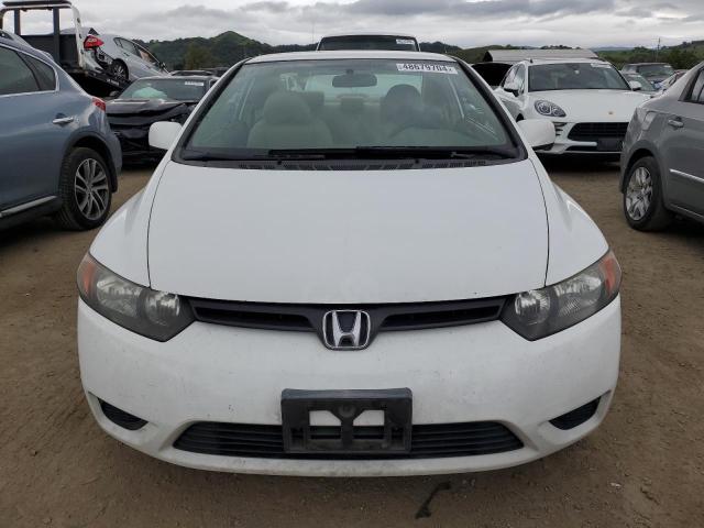 2HGFG12637H558901 - 2007 HONDA CIVIC LX WHITE photo 5