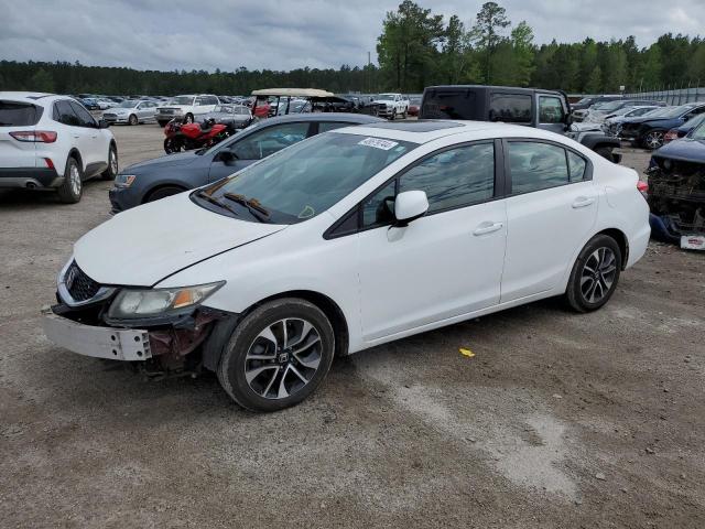 2HGFB2F99DH516219 - 2013 HONDA CIVIC EXL 白色 照片 1